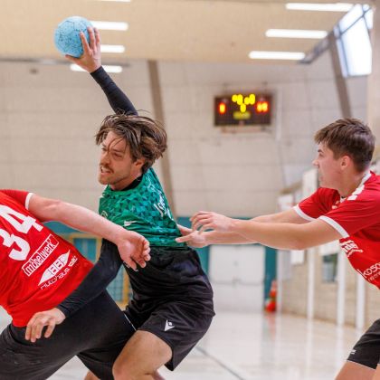 14.03.2026 Männer 2 - HG Königshofen/Sachsenflur 24:27 | Bild: Mike Matysik (www.portraction.de)