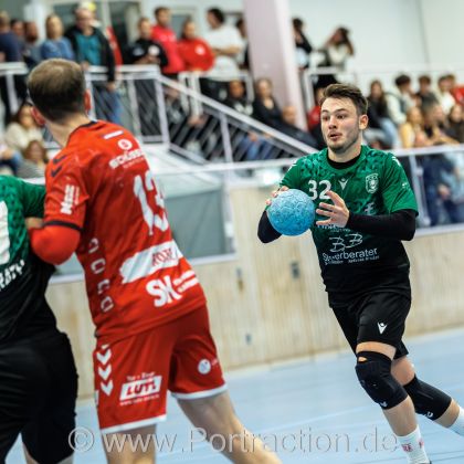 01.11.2025 HB Ludwigsburg 2 – Männer 2 31:27 | Bild: Mike Matysik (www.portraction.de)