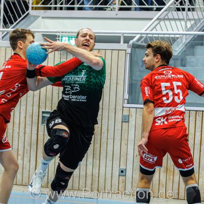 01.11.2025 HB Ludwigsburg 2 – Männer 2 31:27 | Bild: Mike Matysik (www.portraction.de)