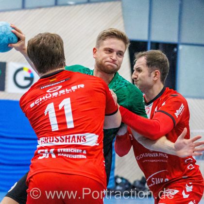 01.11.2025 HB Ludwigsburg 2 – Männer 2 31:27 | Bild: Mike Matysik (www.portraction.de)