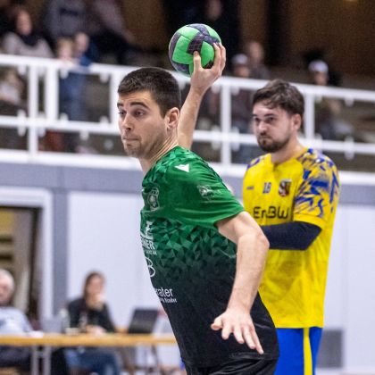 21.12.2025 SV Germania Obrigheim - Männer 2 34:25 | Bild: Mike Matysik (www.portraction.de)