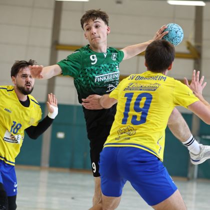 11.04.2026 Männer 2 - SV Germania Obrigheim 26:27 | Bild: Mike Matysik (www.portraction.de)