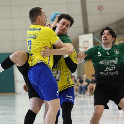 11.04.2026 Männer 2 - SV Germania Obrigheim 26:27 | Bild: Mike Matysik (www.portraction.de)