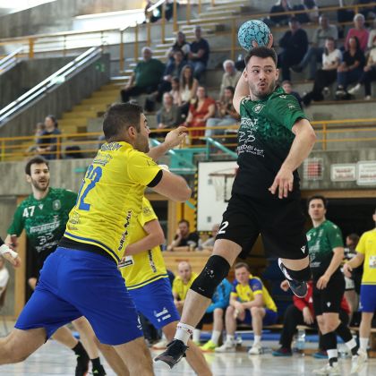 11.04.2026 Männer 2 - SV Germania Obrigheim 26:27 | Bild: Mike Matysik (www.portraction.de)