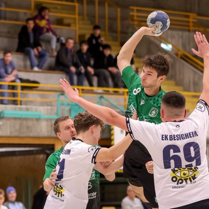 29.11.2025 Männer 3 - EK Besigheim 2 32:14 | Bild: Mike Matysik (www.portraction.de)