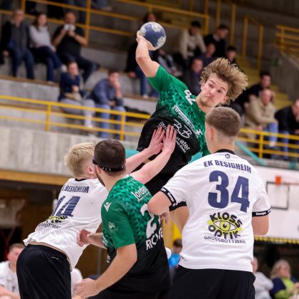 29.11.2025 Männer 3 - EK Besigheim 2 32:14 | Bild: Mike Matysik (www.portraction.de)