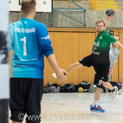 08.11.2025 Männer 3 - HSG Strohgäu 3 35:23 | Bild: Mike Matysik (www.portraction.de)