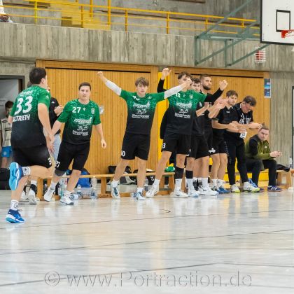 08.11.2025 Männer 3 - HSG Strohgäu 3 35:23 | Bild: Mike Matysik (www.portraction.de)