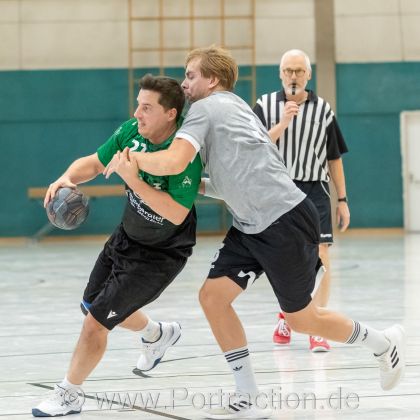 08.11.2025 Männer 3 - HSG Strohgäu 3 35:23 | Bild: Mike Matysik (www.portraction.de)