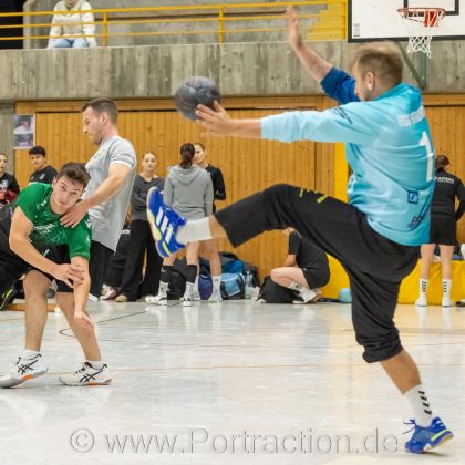 08.11.2025 Männer 3 - HSG Strohgäu 3 35:23 | Bild: Mike Matysik (www.portraction.de)