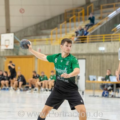 08.11.2025 Männer 3 - HSG Strohgäu 3 35:23 | Bild: Mike Matysik (www.portraction.de)