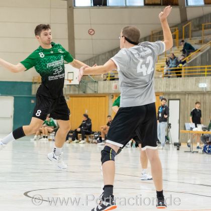 08.11.2025 Männer 3 - HSG Strohgäu 3 35:23 | Bild: Mike Matysik (www.portraction.de)
