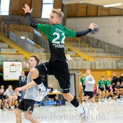 08.11.2025 Männer 3 - HSG Strohgäu 3 35:23 | Bild: Mike Matysik (www.portraction.de)