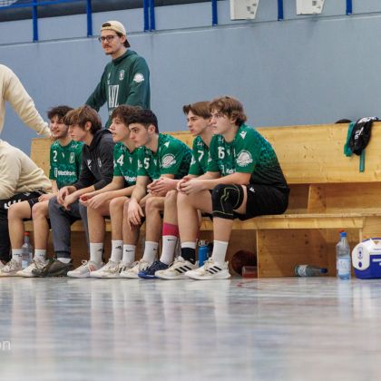 31.01.2026 HSG Leudelsbach – männl. A 36:40 | Bild: Mike Matysik (www.portraction.de)