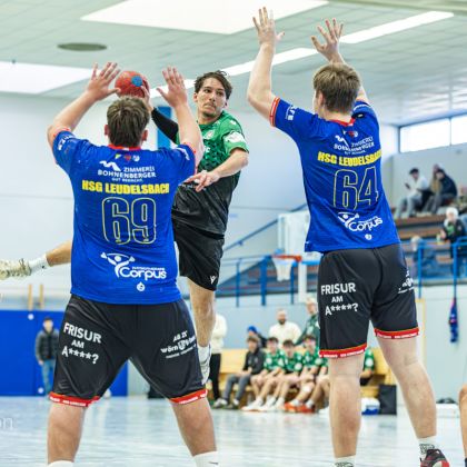 31.01.2026 HSG Leudelsbach – männl. A 36:40 | Bild: Mike Matysik (www.portraction.de)