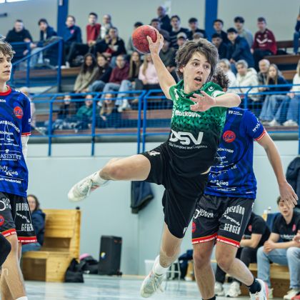 31.01.2026 HSG Leudelsbach – männl. A 36:40 | Bild: Mike Matysik (www.portraction.de)