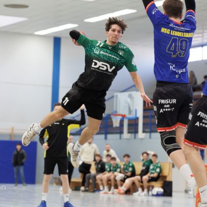 31.01.2026 HSG Leudelsbach – männl. A 36:40 | Bild: Mike Matysik (www.portraction.de)