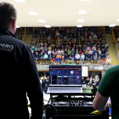20.01.2026 | 100 Jahre Handball unterm Hohenasperg | TVB Stuttgart - HBW Balingen-Weilstetten 33:31 | Bild: Mike Matysik (www.portraction.de)