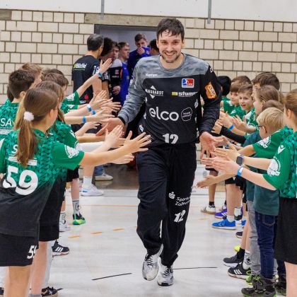 20.01.2026 | 100 Jahre Handball unterm Hohenasperg | TVB Stuttgart - HBW Balingen-Weilstetten 33:31 | Bild: Mike Matysik (www.portraction.de)
