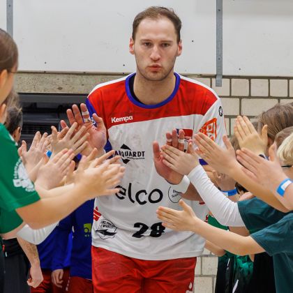 20.01.2026 | 100 Jahre Handball unterm Hohenasperg | TVB Stuttgart - HBW Balingen-Weilstetten 33:31 | Bild: Mike Matysik (www.portraction.de)