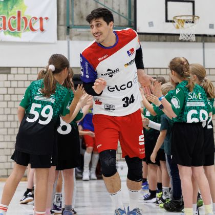 20.01.2026 | 100 Jahre Handball unterm Hohenasperg | TVB Stuttgart - HBW Balingen-Weilstetten 33:31 | Bild: Mike Matysik (www.portraction.de)