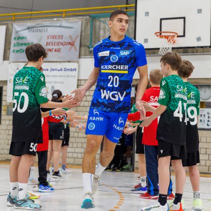 20.01.2026 | 100 Jahre Handball unterm Hohenasperg | TVB Stuttgart - HBW Balingen-Weilstetten 33:31 | Bild: Mike Matysik (www.portraction.de)