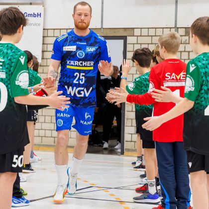 20.01.2026 | 100 Jahre Handball unterm Hohenasperg | TVB Stuttgart - HBW Balingen-Weilstetten 33:31 | Bild: Mike Matysik (www.portraction.de)