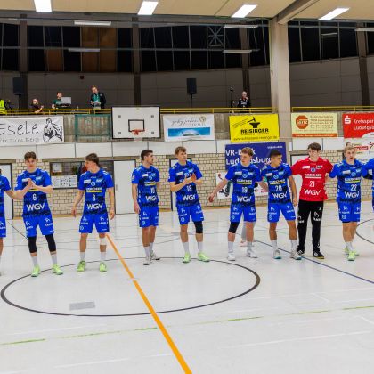20.01.2026 | 100 Jahre Handball unterm Hohenasperg | TVB Stuttgart - HBW Balingen-Weilstetten 33:31 | Bild: Mike Matysik (www.portraction.de)