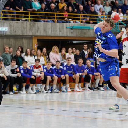 20.01.2026 | 100 Jahre Handball unterm Hohenasperg | TVB Stuttgart - HBW Balingen-Weilstetten 33:31 | Bild: Mike Matysik (www.portraction.de)