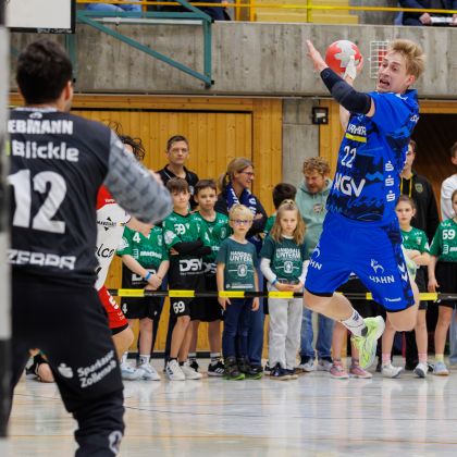 20.01.2026 | 100 Jahre Handball unterm Hohenasperg | TVB Stuttgart - HBW Balingen-Weilstetten 33:31 | Bild: Mike Matysik (www.portraction.de)