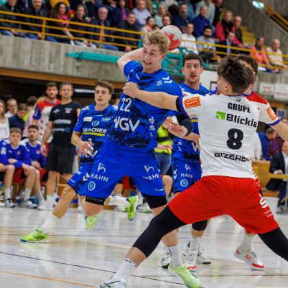 20.01.2026 | 100 Jahre Handball unterm Hohenasperg | TVB Stuttgart - HBW Balingen-Weilstetten 33:31 | Bild: Mike Matysik (www.portraction.de)