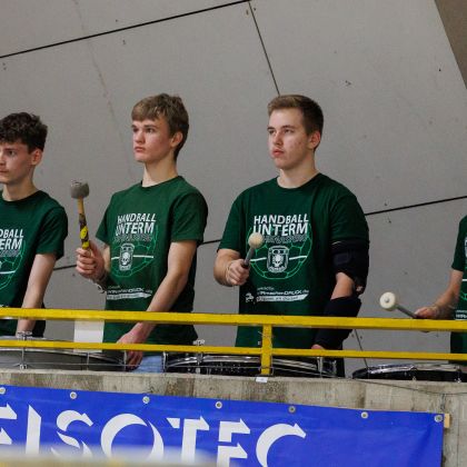 20.01.2026 | 100 Jahre Handball unterm Hohenasperg | TVB Stuttgart - HBW Balingen-Weilstetten 33:31 | Bild: Mike Matysik (www.portraction.de)