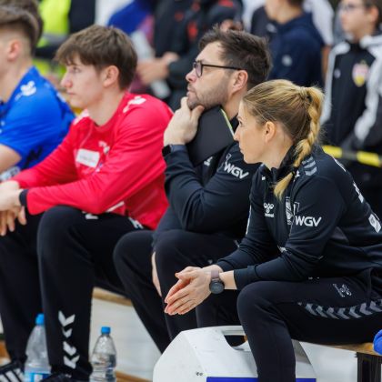 20.01.2026 | 100 Jahre Handball unterm Hohenasperg | TVB Stuttgart - HBW Balingen-Weilstetten 33:31 | Bild: Mike Matysik (www.portraction.de)