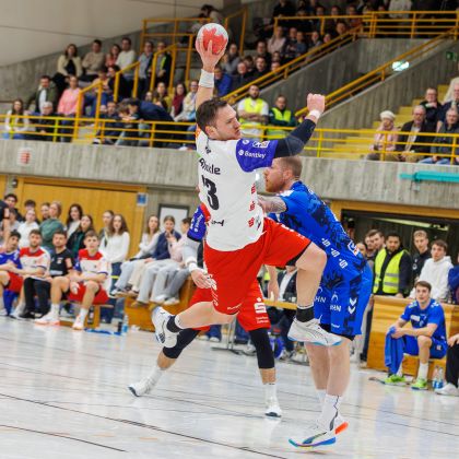 20.01.2026 | 100 Jahre Handball unterm Hohenasperg | TVB Stuttgart - HBW Balingen-Weilstetten 33:31 | Bild: Mike Matysik (www.portraction.de)