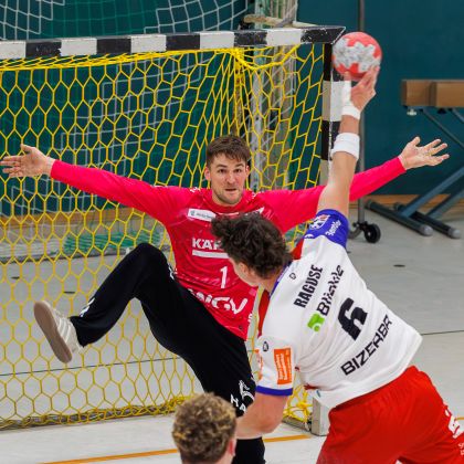 20.01.2026 | 100 Jahre Handball unterm Hohenasperg | TVB Stuttgart - HBW Balingen-Weilstetten 33:31 | Bild: Mike Matysik (www.portraction.de)