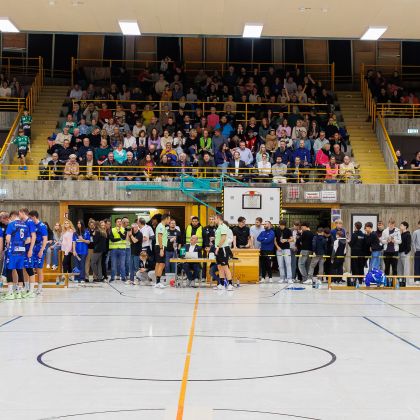 20.01.2026 | 100 Jahre Handball unterm Hohenasperg | TVB Stuttgart - HBW Balingen-Weilstetten 33:31 | Bild: Mike Matysik (www.portraction.de)