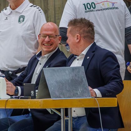 20.01.2026 | 100 Jahre Handball unterm Hohenasperg | TVB Stuttgart - HBW Balingen-Weilstetten 33:31 | Bild: Mike Matysik (www.portraction.de)