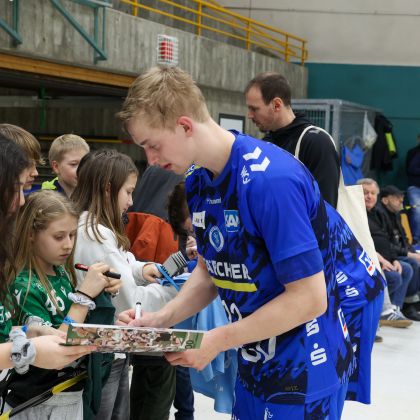 20.01.2026 | 100 Jahre Handball unterm Hohenasperg | TVB Stuttgart - HBW Balingen-Weilstetten 33:31 | Bild: Mike Matysik (www.portraction.de)