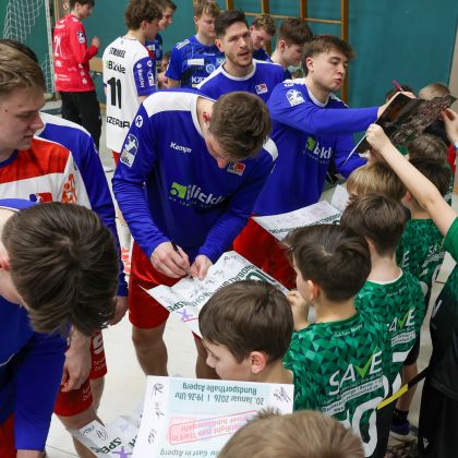 20.01.2026 | 100 Jahre Handball unterm Hohenasperg | TVB Stuttgart - HBW Balingen-Weilstetten 33:31 | Bild: Mike Matysik (www.portraction.de)