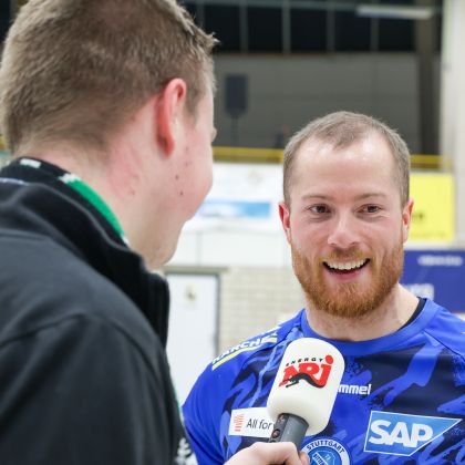 20.01.2026 | 100 Jahre Handball unterm Hohenasperg | TVB Stuttgart - HBW Balingen-Weilstetten 33:31 | Bild: Mike Matysik (www.portraction.de)