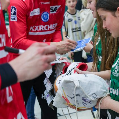 20.01.2026 | 100 Jahre Handball unterm Hohenasperg | TVB Stuttgart - HBW Balingen-Weilstetten 33:31 | Bild: Mike Matysik (www.portraction.de)