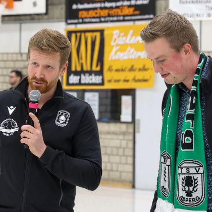 20.01.2026 | 100 Jahre Handball unterm Hohenasperg | TVB Stuttgart - HBW Balingen-Weilstetten 33:31 | Bild: Mike Matysik (www.portraction.de)