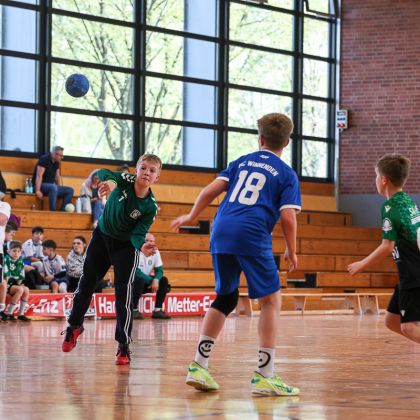 11.04.2026 die gemischte D-Jugend beim ALWA Cup in Großsachsenheim | Bild: Mike Matysik (www.portraction.de)