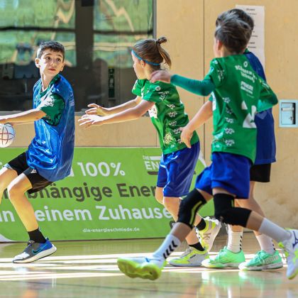 11.04.2026 die gemischte D-Jugend beim ALWA Cup in Großsachsenheim | Bild: Mike Matysik (www.portraction.de)