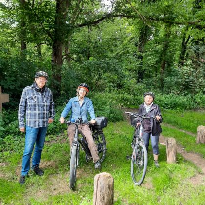 Gruppenfoto Gauwanderung Radfahrer 2026