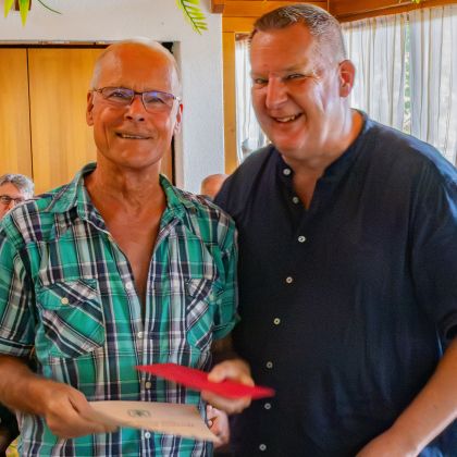 Ehrungsmatinee 2026 - Hartmut Schmidt-Viereck (50 Jahre Mitgliedschaft) und Steffen Grauer