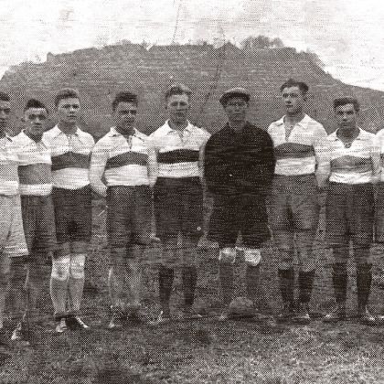 Die 1. Mannschaft aus der Gründerzeit