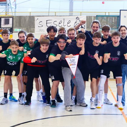 22.03.2026 Meisterehrung der männlichen B-Jugend in der Rundsporthalle