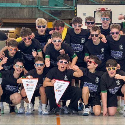 22.03.2026 Meisterehrung der männlichen C-Jugend in der Rundsporthalle