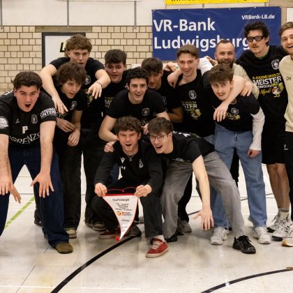 21.03.2026 Meisterehrung der männlichen A-Jugend in der Rundsporthalle